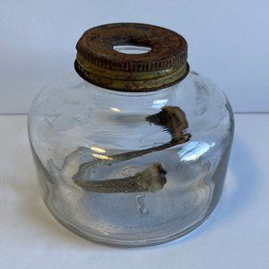 Vintage Brockway Glass Company Small Lamp 1093-3